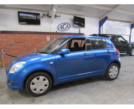 Make &amp; Model: Suzuki Swift SZ3Date of Reg: AO10 DLKColour: Bluecc: 1300MoT: 11-09-2022Fuel Type: PETROLMileage: 88kTransm