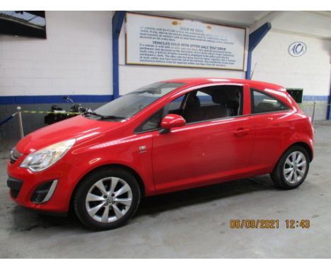Make &amp; Model: Vauxhall Corsa Active ACDate of Reg: AU12 JDXColour: Redcc: 1229MoT: 25-01-2022Fuel Type: PETROLMileage: 66