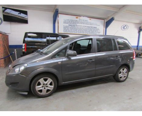 Make &amp; Model: Vauxhall Zafira ExclusivDate of Reg: DY61 NHXColour: Greycc: 1598MoT: 18-02-2022Fuel Type: PETROLMileage: 8
