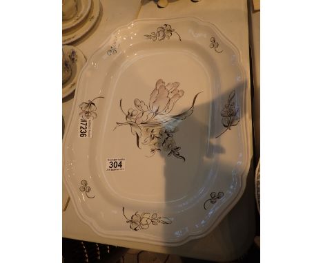 Copeland Spode meat platter in Luneville pattern