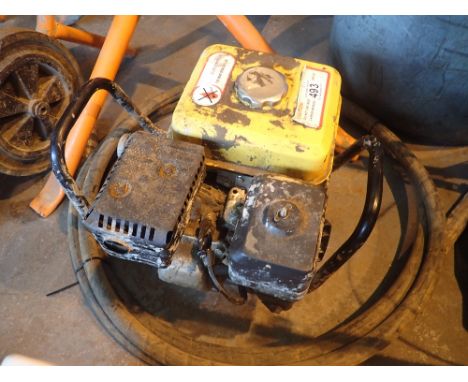 5.5HP petrol engine with take off and carry stand