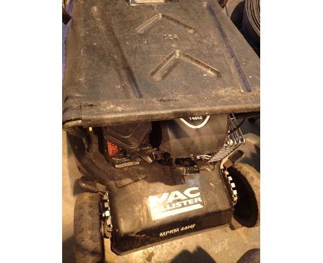 Macallister blue petrol rotary lawn mower 46HP, 148 cc 