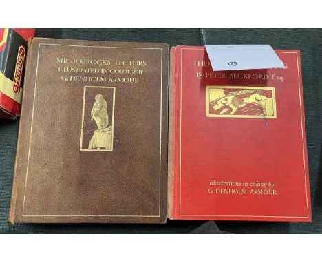 Hunting Books - Mr Jorrocks' Lectors the classic picaresque comic hunting novel by Robert Surtees &amp; Thoughts on hunting P