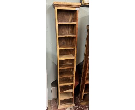 Indian Sheesham wood 10 shelf unit 