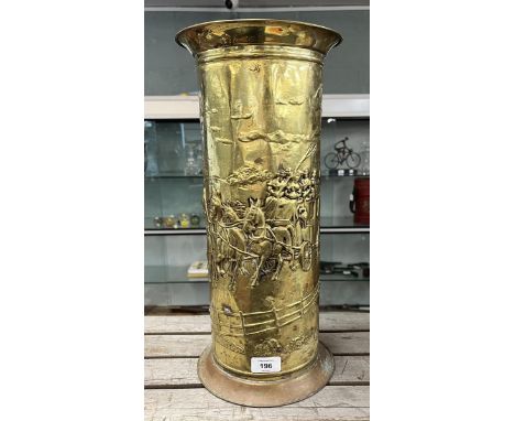 Brass umbrella/stick stand 