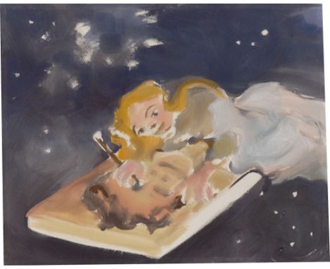 (See English version below)Sophie von Hellermann (München 1975 – lebt in London). „Aries“. 2005Acryl auf Leinwand. 79,8&nbsp;