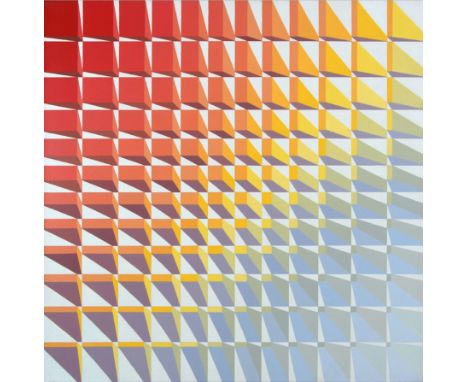 (See English version below)Joachim Ickrath (Berlin 1940). „Ohne Titel“. 1983Acryl über Bleistift auf Leinwand. Mit Künstlerle