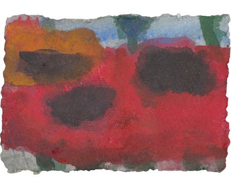 (See English version below)Klaus Fußmann (Velbert 1938 – lebt in Berlin und Gelting). „Mohnblumen“. 2015Aquarell und Tusche a