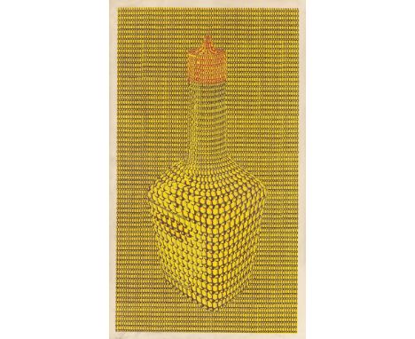 (See English version below)Thomas Bayrle (Berlin 1937 – lebt in Frankfurt am Main). „Maggi“. 1980Farbserigrafie auf Papier.  