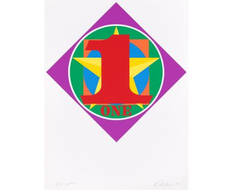(See English version below)Robert Indiana (New Castle/Indiana 1928 – 2018 Vinalhaven/Maine). „The Diamond One“. 1983Original-