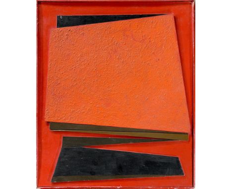(See English version below)Francis Bott (Frankfurt/M. 1904 – 1998 Lugano). Espaces concertés (Reliefbild). Um 1971Acryl auf H