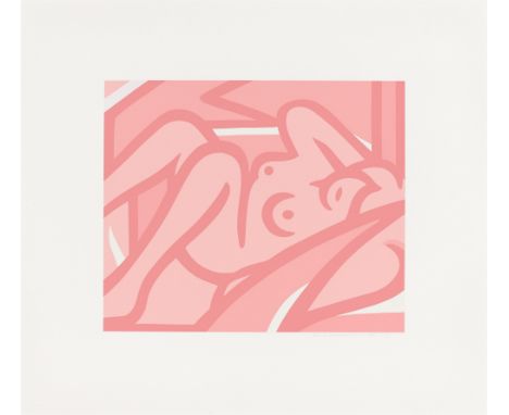 (See English version below)Tom Wesselmann (Cincinnati, Ohio 1931 – 2004 New York). Aus: „Blue Nudes““. 2000Farbserigrafie auf