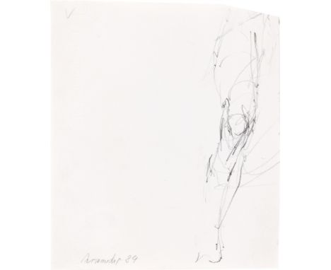 (See English version below)Joannis Avramidis (Batumi/UdSSR (heute Georgien) 1922 – 2016 Wien). „Bein“. 1984Bleistift auf Veli