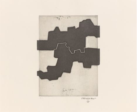 (See English version below)Eduardo Chillida (1924 – San Sebastián – 2002). „Gezna III“. 1969Aquatinta auf Velin. 25,8&nbsp;×&