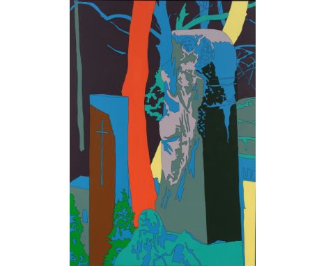 (See English version below)Francis Ruyter (Washington/D.C. 1968 – lebt in Wien). „Four Rooms“. 2004Acryl auf Leinwand. 152&nb