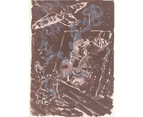 (See English version below)Jörg Immendorff (Bleckede/Elbe 1945 – 2007 Düsseldorf). „Versuch, Adler zu werden“ / „Paint with S