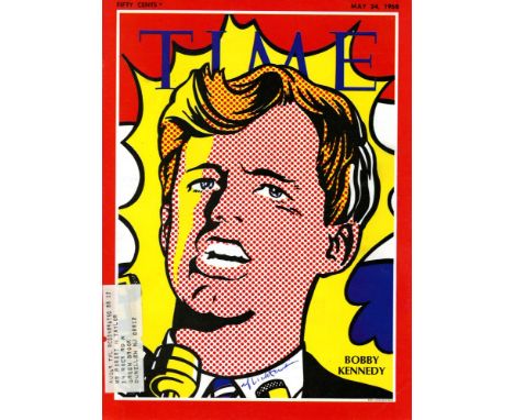 Artist: Roy Lichtenstein (American, 1923-1997). Title: "Bobby Kennedy". Medium: Color offset lithograph. Date: Composed 1968.