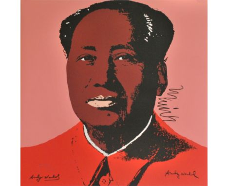 Artist: Andy Warhol [d'apres] (American, 1928 - 1987). Title: "Mao #07". Medium: Color lithograph. Date: Printed c1986?. Dime