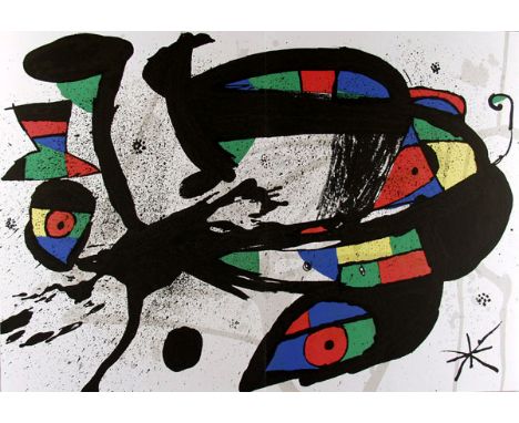 Artist: Joan Miro (Spanish, 1893 - 1983). Title: "Miro II". Medium: Color lithograph. Date: Composed 1978. Dimensions: Image 