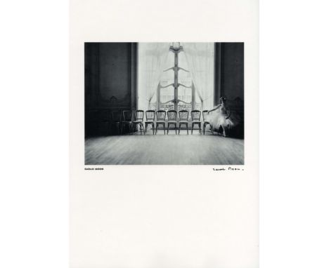 Artist: Sarah Moon (French, b.1941). Title: "Topless Ballet Dancer (Linoa Dagenais)". Medium: Vintage photogravure. Date: Com