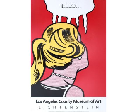 Artist: Roy Lichtenstein (American, 1923-1997). Title: "Cold Shoulder (detail)". Medium: Color offset lithograph. Date: Compo