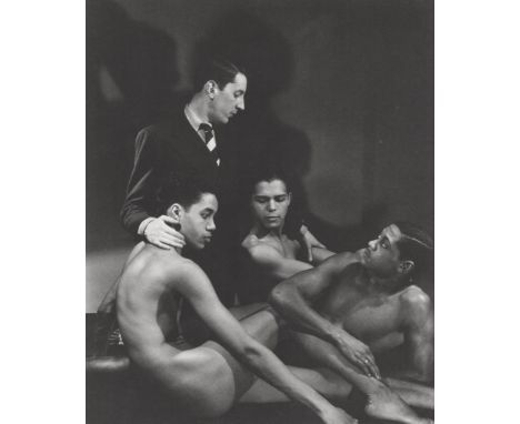 Artist: George Platt Lynes (American, 1907-1955). Title: "Frederick Ashton with Cast Members of Four Saints in Three Acts". M