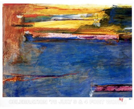 Artist: Helen Frankenthaler [d'apres] (American, 1928-2011). Title: "Celebration". Medium: Color offset lithograph. Date: Com