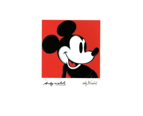 Artist: Andy Warhol [d'apres] (American, 1928 - 1987). Title: "Mickey Mouse [print]". Medium: Color lithograph. Date: Printed