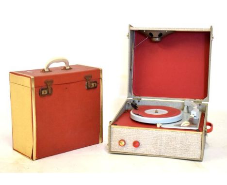Philco retro turntable record player with integral speaker  