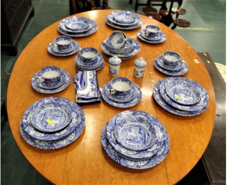 Spode Italian pattern dinner and teaware etc