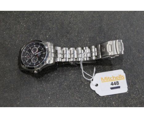 Casio Edifice gentleman's wrist watch, 5108 EF-330
