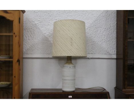 Decorative table lamp with shade, 87 cm high