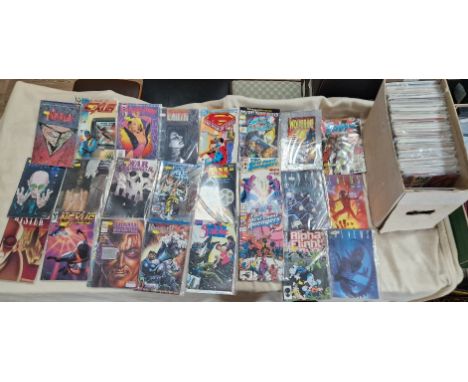 Approximately 165 comics including Dark Horse, Marvel, DC, Eternity, Full Moon, First Comics, Eclipse, Epic Comics, PC, Kitch