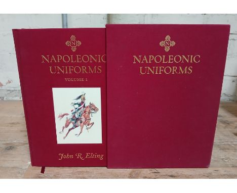 John R. Elting, Napoleonic Uniforms, two vols. Greenhill Books, London.Condition:- Good, no sign of any damage or rerpair.