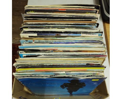 A box of over 100 assorted soul , disco &amp; funk 12" singles to include Michael Jackson, Donna Summer, Evelyn King, Kleer &