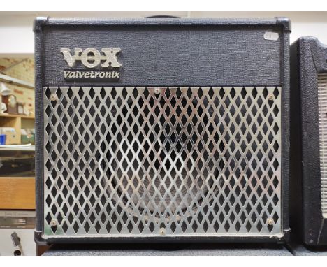 A Vox Valvetronix amplifier.  