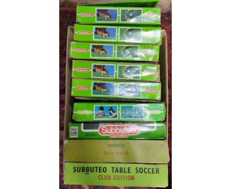 9 boxed but incomplete sets of Subbuteo  