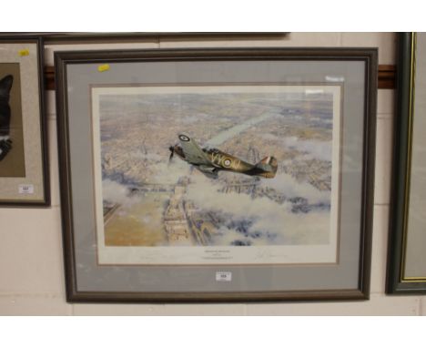 Peter Taylor, pencil signed limited edition print "Defence Of The Realm"