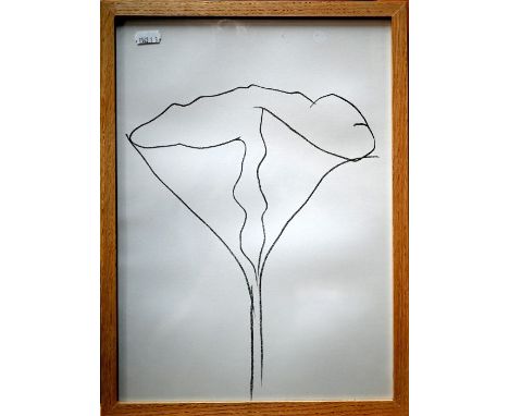 After Ellsworth Kelly (1923-2015) - 'Lotus', lithograph print 1982, pub Maeght, Paris, 36.5 x 26.5 cm