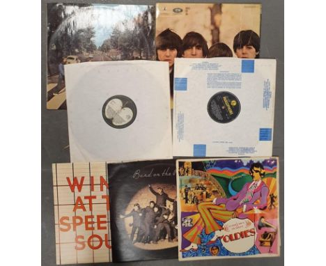 Set of 3 Beatles LP Vinyl Records, comprising ‘Beatles For Sale’ , ‘Abbey Road’ and ‘Collection of Beatles Oldies’ , together