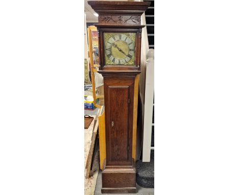 Longcase 18th Century George Stevens Grandfather Clock - 186cm high