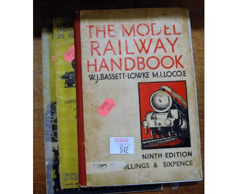 The Model Railway Handbook by WJ Bassett-Lowke, MI Loco E, 9th edition, Bassett-Lowke Northampton 1934 scale model railways m