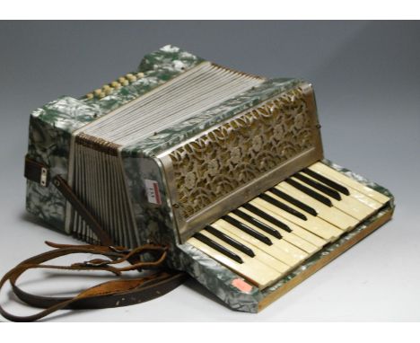 A German La Divina piano accordion