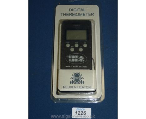 A new Reuben Heaton digital thermometer.