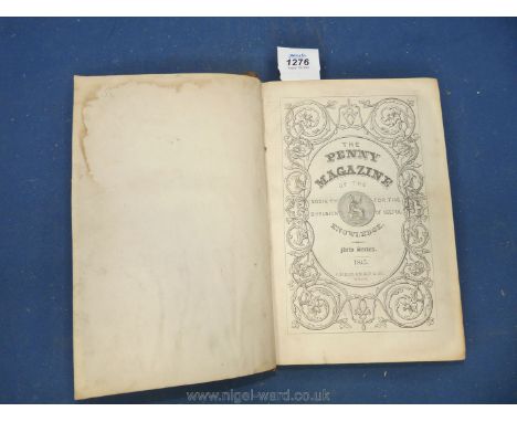 An 1845 edition of the Penny Magazine