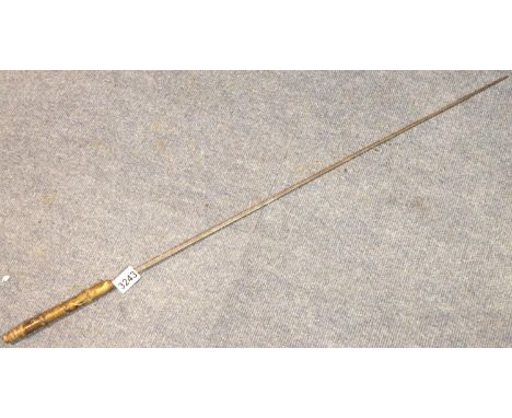 Early Solingen sword stick blade with bamboo grip. P&amp;P Group 3 (£25+VAT for the first lot and £5+VAT for subsequent lots)