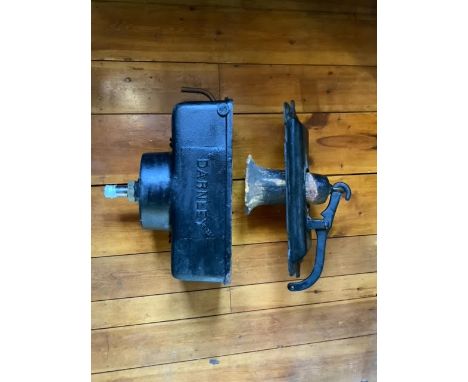 A Victorian, cast iron toilet cistern "Darnley", approximately 47 cm x 60 cm

Item is located in the WN5 postcode area, the w