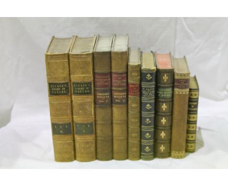 TUCKER ABRAHAM.  The Light of Nature Pursued. 2 vols. Rubbed calf. 1836; also John Foster, An Essay on the Evils of Popular I