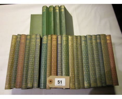 CONSTABLE & CO. (Pubs).  Constable's Miscellany. 20 various vols., each in orig. cloth with gilt backs; also 5 others.  (25).