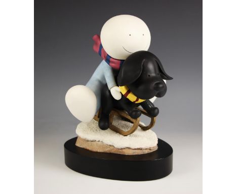 Doug Hyde (British b.1972), 'Winter's Tale', a limited edition cold cast porcelain sculpture, signed in the cast, with DeMont